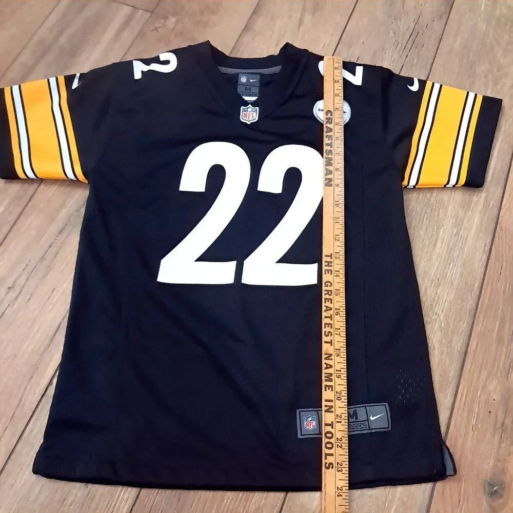 Nike NFL Pittsburgh Steelers Najee Harris #22 youth Medium 10/12 On Field Jersey